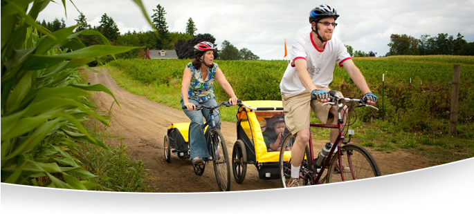 Przyczepka rowerowa dla dzieci - Burley D'Lite